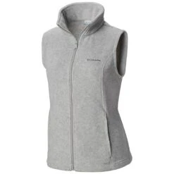 Columbia Women's Benton Springs™ Fleece Gilet Cirrus Grey Heather -Araeom Shop 1372121 032 f presethigh res jpeg 300 dpi 1