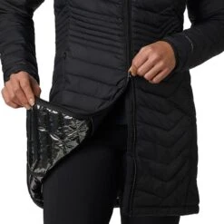 Columbia Women's Powder Lite™ Mid Down Jacket Black -Araeom Shop 1748311 011 a1 presethigh res jpeg 300 dpi