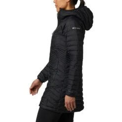 Columbia Women's Powder Lite™ Mid Down Jacket Black -Araeom Shop 1748311 011 a3 presethigh res jpeg 300 dpi