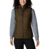 Columbia Women's Powder Lite™ Gilet Olive Green
