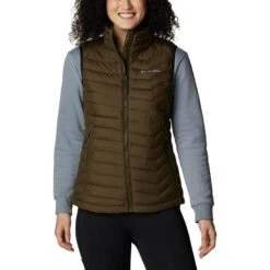 Columbia Women's Powder Lite™ Gilet Olive Green