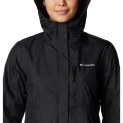 Columbia Women's Pouring Adventure™ II Jacket Black -Araeom Shop 1760071 012 a2