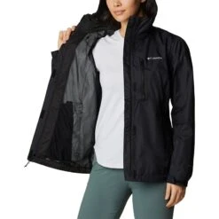 Columbia Women's Pouring Adventure™ II Jacket Black -Araeom Shop 1760071 012 a3