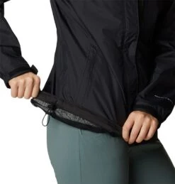 Columbia Women's Pouring Adventure™ II Jacket Black -Araeom Shop 1760071 012 a4
