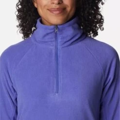 Columbia Women's Glacial™ IV Half Zip Fleece Purple Lotus -Araeom Shop 1802201546 4