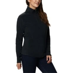Columbia Women's Glacial™ IV Half Zip Fleece Black -Araeom Shop 1802201 010 a3