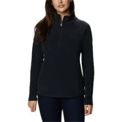 Columbia Women's Glacial™ IV Half Zip Fleece Black