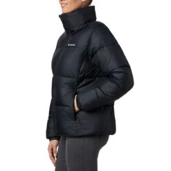 Columbia Women's Puffect™ Jacket Black -Araeom Shop 1864781 010 a1