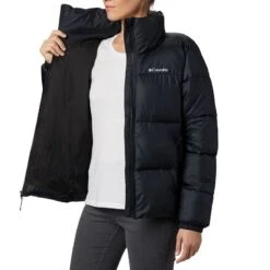 Columbia Women's Puffect™ Jacket Black -Araeom Shop 1864781 010 a3