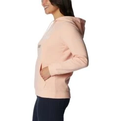 Columbia Women's Logo Hoodie Peach Blossom 9 Columbia Women's Logo Hoodie Peach Blossom -Araeom Shop 1895751 890 a1 presethigh res jpeg 300 dpi