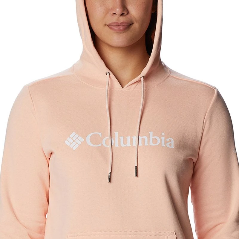 Columbia Women's Logo Hoodie Peach Blossom 4 Columbia Women's Logo Hoodie Peach Blossom - Image 4