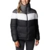 Columbia Women's Puffect™ Colourblock Jacket Black / White / City Grey