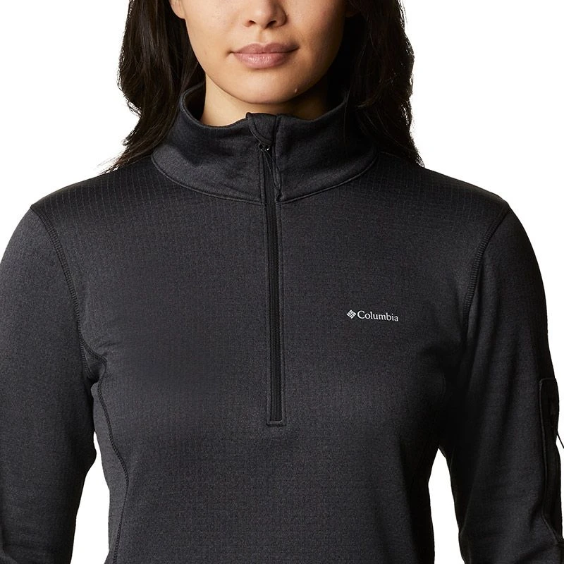 Columbia Women's Park View™ Half Zip Fleece Black 4 Columbia Women's Park View™ Half Zip Fleece Black - Image 4