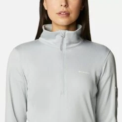 Columbia Women's Park View™ Half Zip Fleece Grey Heater 7 Columbia Women's Park View™ Half Zip Fleece Grey Heater -Araeom Shop 1959703 031 a2 om