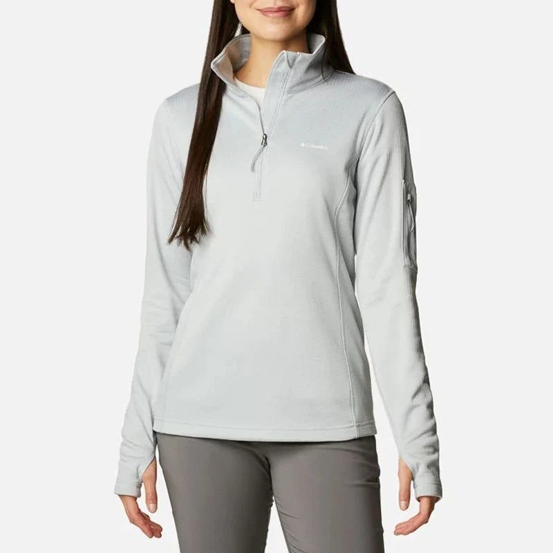 Columbia Women's Park View™ Half Zip Fleece Grey Heater 1 Columbia Women's Park View™ Half Zip Fleece Grey Heater