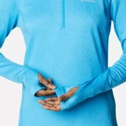 Columbia Women's Park View™ Half Zip Fleece Blue Chill Heather 8 Columbia Women's Park View™ Half Zip Fleece Blue Chill Heather -Araeom Shop 1959703 422 a3