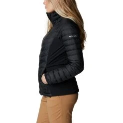 Columbia Women's Powder Pass™ Down Jacket Black -Araeom Shop 1989432 010 a1 1