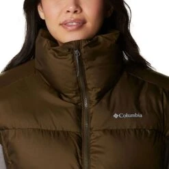 Columbia Women's Puffect™ Mid Gilet Olive Green -Araeom Shop 2007711 319 a2 presethigh res jpeg 300 dpi