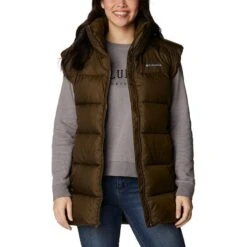 Columbia Women's Puffect™ Mid Gilet Olive Green -Araeom Shop 2007711 319 a4 presethigh res jpeg 300 dpi
