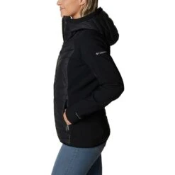 Columbia Women's Powder Lite™ Hybrid Hooded Jacket Black 13 Columbia Women's Powder Lite™ Hybrid Hooded Jacket Black -Araeom Shop 2007761 010 a1 presethigh res jpeg 300 dpi