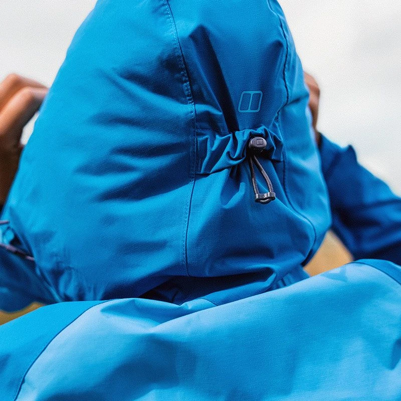 Berghaus Women's Deluge Pro Waterproof Jacket Navagio Bay / Seaport 4 Berghaus Women's Deluge Pro Waterproof Jacket Navagio Bay / Seaport - Image 4