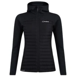 Berghaus Women's Nula Hybrid Insulated Jacket Black -Araeom Shop 4 a000778bp6 a