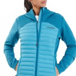 Berghaus Women's Nula Hybrid Insulated Jacket Navagio Bay / Seaport -Araeom Shop 4 a000778fv5 w1