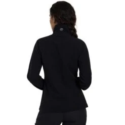Berghaus Women's Prism 2.0 Micro Fleece Half Zip Black -Araeom Shop 4 a000967bp6 d