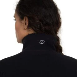 Berghaus Women's Prism 2.0 Micro Fleece Half Zip Black -Araeom Shop 4 a000967bp6 e4