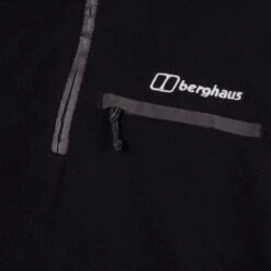 Berghaus Women's Prism 2.0 Micro Fleece Half Zip Black -Araeom Shop 4 a000967bp6 f1