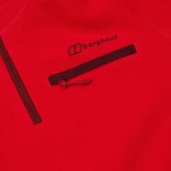 Berghaus Women's Prism 2.0 Micro Fleece Half Zip Goji Berry -Araeom Shop 4 a000967gw2 z1