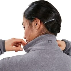 Berghaus Women's Prism 2.0 Micro InterActive Fleece Jacket Harbour Mist / Grey -Araeom Shop 4 a001062dq1 w1