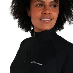 Berghaus Women's 24/7 Half Zip Black -Araeom Shop 4 a001070bp6 x5 1