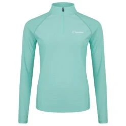 Berghaus Women's 24/7 Half Zip Dusty Jade Green -Araeom Shop 4 a001070fy1 y1
