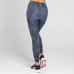 Women's Kora 7/8 Leggings Marine / Silver -Araeom Shop 4t5a3104