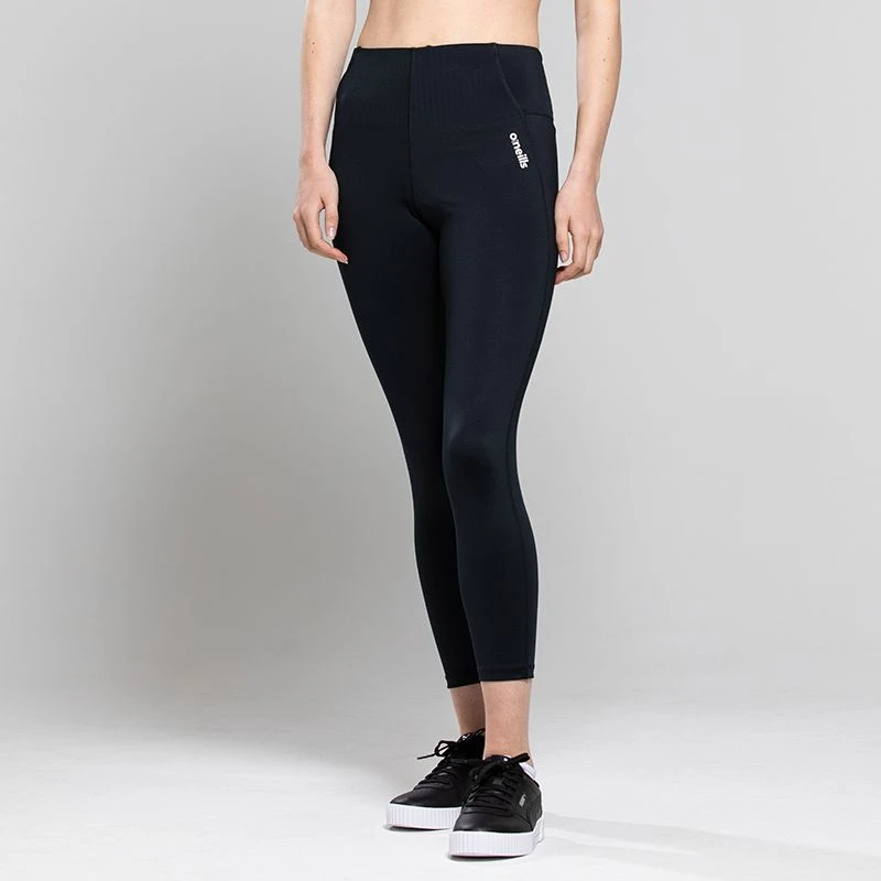 Women's Ariel 7/8 Length Leggings Black / White 1 Women's Ariel 7/8 Length Leggings Black / White