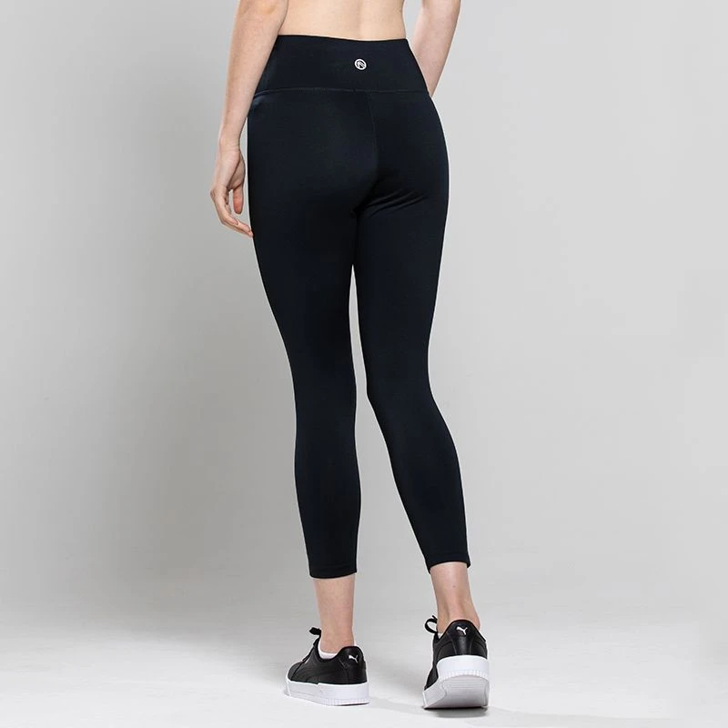 Women's Ariel 7/8 Length Leggings Black / White 2 Women's Ariel 7/8 Length Leggings Black / White - Image 2