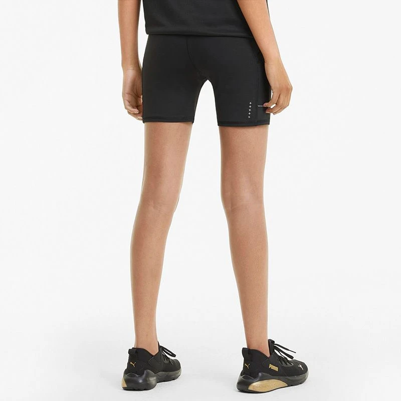 Puma Women's Favourite Tight Running Shorts Black 2 Puma Women's Favourite Tight Running Shorts Black - Image 2