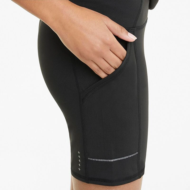Puma Women's Favourite Tight Running Shorts Black 6 Puma Women's Favourite Tight Running Shorts Black - Image 6