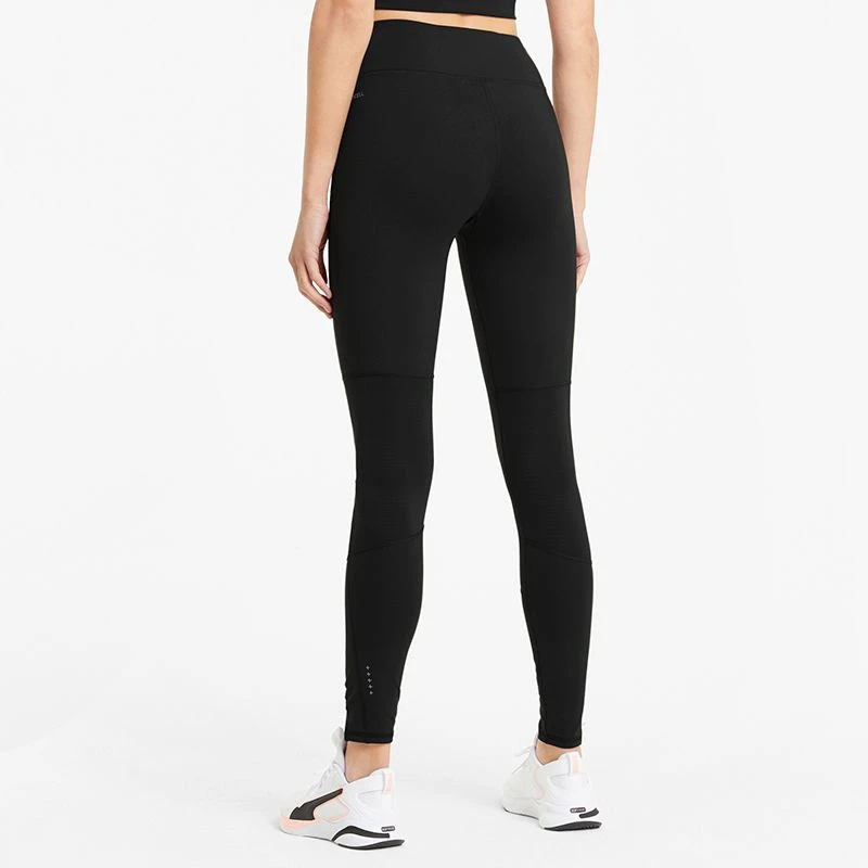 Puma Women's Favourite Running Full Length Leggings Black 2 Puma Women's Favourite Running Full Length Leggings Black - Image 2