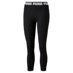 Puma Women's Strong High Waisted Training Leggings Black -Araeom Shop 521601 01