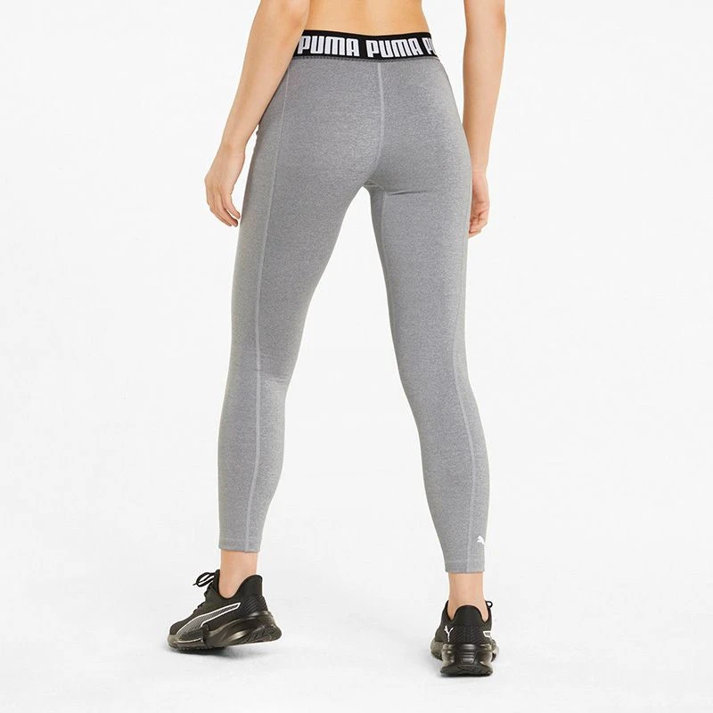 Puma Women's Strong High Waisted Training Leggings Griffin Heather 2 Puma Women's Strong High Waisted Training Leggings Griffin Heather - Image 2