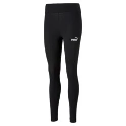 Puma Women's Essentials Leggings Puma Black -Araeom Shop 586835 01