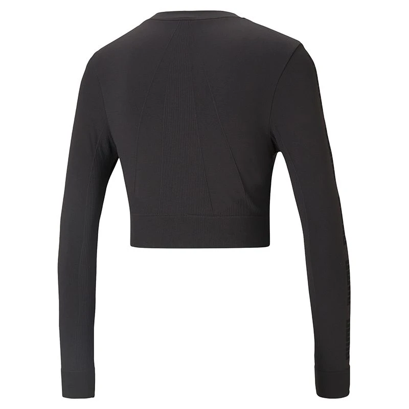 Puma Women's Evostripe Long Sleeve Training Top Puma Black 5 Puma Women's Evostripe Long Sleeve Training Top Puma Black - Image 5