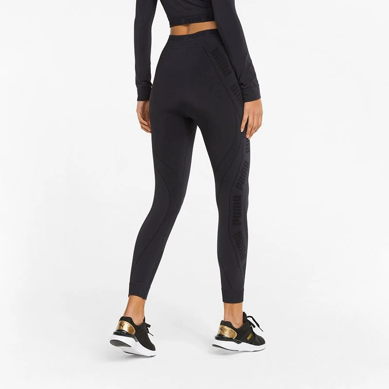 Puma Women's Evoknit High-Waist 7/8 Leggings Black 3 Puma Women's Evoknit High-Waist 7/8 Leggings Black - Image 3
