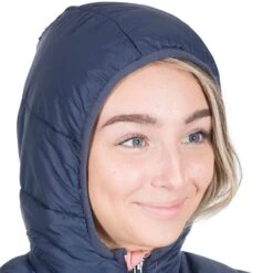 Trespass Women's Abigail Jacket Navy / Dusty Rose -Araeom Shop abigail faclcatr0001 na1 m04