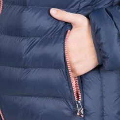 Trespass Women's Abigail Jacket Navy / Dusty Rose -Araeom Shop abigail faclcatr0001 na1 m06