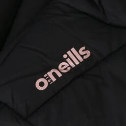 Women's Alex Hooded Padded Jacket Black / Pink -Araeom Shop alex 072 hooded padded jkt blk pnk 3