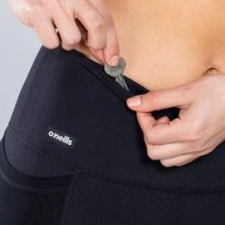 Women's Carrie Full Length Leggings Black / White -Araeom Shop am3a0058 1