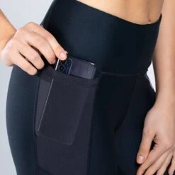 Women's Savannah 7/8 Leggings Black / Pink -Araeom Shop am3a0063 4